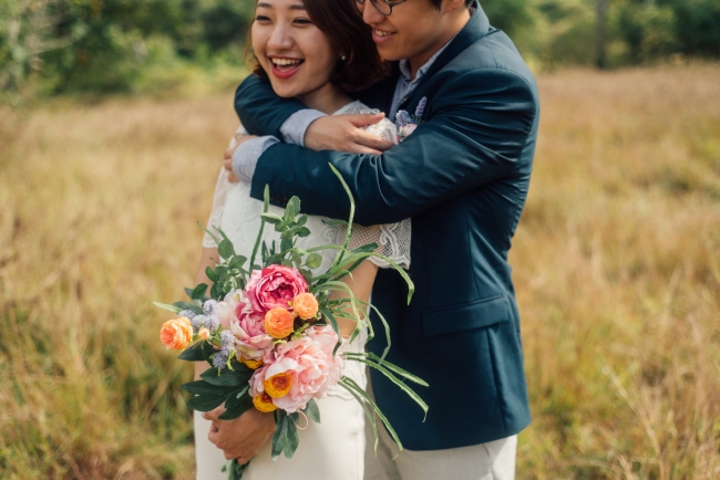 korean couple honeymoon in Bali