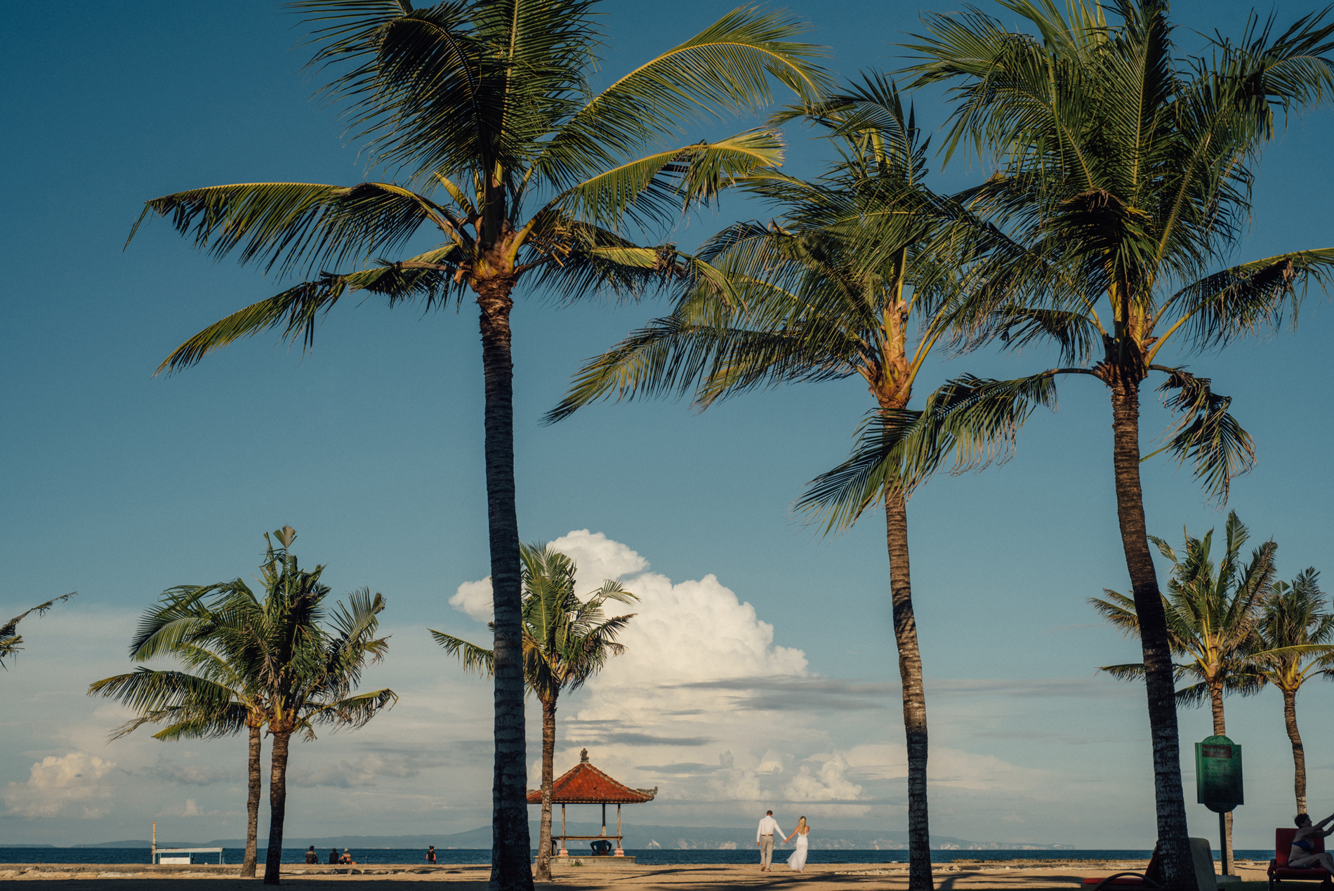 zee and cameron elopement in nusa dua bali