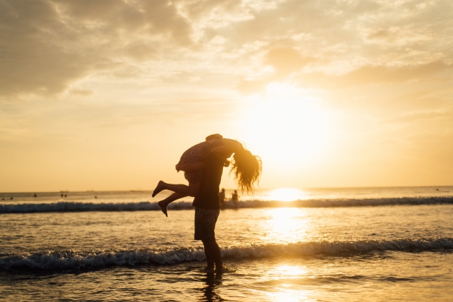 sunset snapshot in Bali