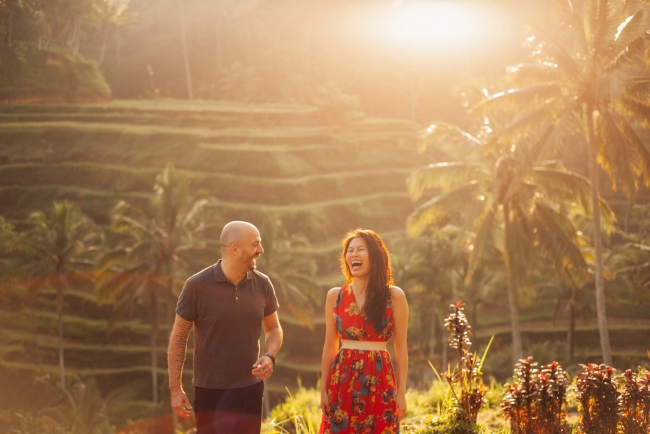 singapore couple holiday in ubud bali